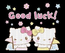 Good luck is when opportunity meets preparation, while bad luck is when lack of preparation meets reality. Hello Kitty Cute Good Luck Kawaii Angel Ange Picmix