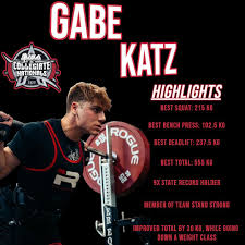 I'd like to congratulate and wish the best of luck to Maine's two  representatives at @usapowerlifting @collegiatenationals this year! @ evan.downing and @gabekatz will be taking the national stage later today,  and they've