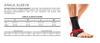 Womens Compression Sizing Charts Tommie Copper