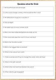 Aug 08, 2006 · groom trivia questions from the hive. 14 Easy And Super Fun Bridal Shower Games Free Printables The Wedding Club
