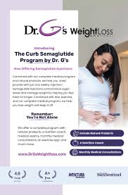 Semaglutide Injections: Curb Program By Dr. G's - King Of Prussia, PA: Dr.  G's Weight Loss King of Prussia: Medical Weight Loss Clinic