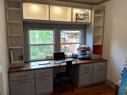 Once ready, you will begin priming. Built In Office With Reclaimed 2x4 Desk Full Build In Comments Woodworking