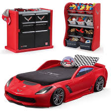 Aero top luxury car bed available in red, blue, white and yellow colors. 25 Racing Car Beds For Children Rooms