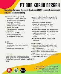 Semua orang mengangguk setuju ketika dikatakan bahwa properti adalah investasi. Lowongan Kerja Research Development Di Pt Dua Karya Berkah Bogor Lockerjob