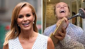 The heart fm host, 50, flaunted her ageless. Amanda Holden Unveils Mystery Behind Her Youthful And Dazzling Glow