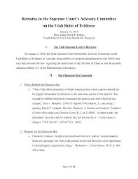 Https Www Utcourts Gov Utc Rules Evidence Wp Content Uploads Sites 43 2020 01 Addendum Judge Pullan 404b Materials Pdf