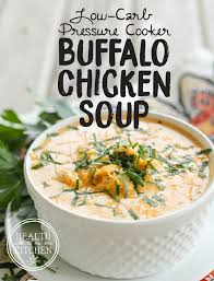 Low Carb Pressure Cooker Buffalo Chicken Soup Recipe Low Carb Instant Pot Recipes Pressure Cooker Recipes Instant Pot Soup