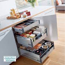 Easy ordering system for diy 300mm X 3 Internal Drawer Pack Tandembox Clutterfree Kitchens
