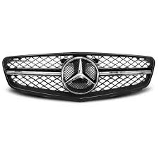 Grille Calandre Mercedes Classe C W204 Noir Chrome Look C63 Achat Vente Kit Carrosserie Grille Cdiscount