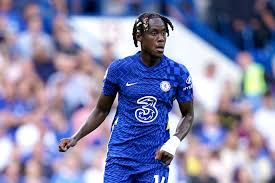Trevoh chalobah's jersey number is 8. Zbydmax Yr6erm