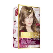 L'oreal paris excellence creme permanent hair color, 4 dark brown. L Oreal Hair Colour 7 1 Dark Ash Blonde Pricewise