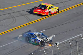 When a car wrecks into a fence it takes the whole fence out. Ama Images