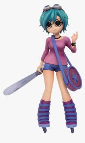 Who is the actress that plays ramona flowers? Transparent Scott Pilgrim Png Ramona Flowers Blue Hair Png Download Transparent Png Image Pngitem