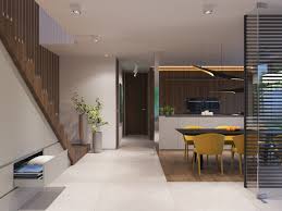 Various tones of natural wood are complemented with the use of volcanic stone and rendered walls to reflect the villa's connection to the volcano gunung agung. Modern Villa Interior On Behance