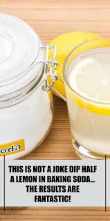 This Remedy Is Traditionally Thought To Contain Anti Bacterial Strong Alkalizing And Antiseptic Properties Th Baking Soda And Lemon Organic Remedy Baking Soda