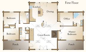 We feature large log mansions as well as small, quaint log cabins. The Richmond Log Home Floor Plans Nh Custom Log Homes Gooch Real Log Homes