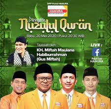 Berikut penjelasan dan pengertian mengenai nuzulul quran di bulan ramadhan. Hanura Gelar Peringatan Nuzulul Quran Secara Daring Wuwung Apresiasi Manguninews Com