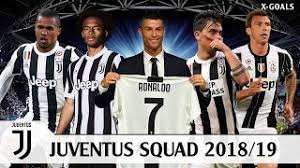 Juventus' first team has been put in quarantine after tunisian midfielder hamza rafia tested positive, the turin club said in a statement thursday. Juventus Squad 2018 19 All Players C Ronaldo Youtube