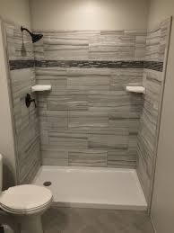 Whether you opt for classic subway tile, square ceramic tile for a retro look, or get funky by executing two different bathroom tile styles. Tile Shower Grigio From Home Depot Home Depot Bathroom Tile Home Depot Bathroom Bathroom Design