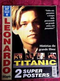 TITANIC MOVIE 1997 LEONARDO DiCAPRIO WINSLET BOOK RARE $19.99
