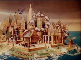 For the silly symphonies, he created some of the most sophisticated scores of the series, including music land (1935), a remarkable spoof of symphonic jazz with a cast of musical instruments, and the old mill (1937), a lyrical piece of animated impressionism. Oh I Love This Cartoon It S The Musicland Silly Symphony Where The Little Alto Saxophone Falls In Love With Th Music Land Vintage Cartoon Music Classroom