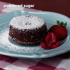 Tasty On Instagram This Chocolate Lava Cake Is A Decadent Treat Fit For Any Occasion Link In Bio Lava Cakes Easy Chocolate Lava Cake Chocolate Lava Cake
