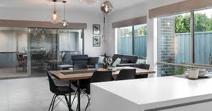A hallway leads to two secondary bedrooms and the laundry room. Metricon Homes Builds Its First Zero Net Sustainability Victoria