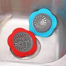 Decorative kitchen sink strainer stoppers. Kitchen Sink Drain Filter Flower Sink Strainer Bathroom Drainage Hair Stopper Trapper Drain Hole Filter Strainer For Bathroom Colanders Strainers Aliexpress