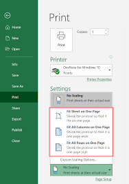 You can also print gridlines in excel by clicking the page setup button on that page layout tab. How To Print Excel Sheet On One Page Fit To One Page Trump Excel
