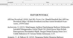Membuat daftar isi otomatis di ms. Cara Membuat Daftar Pustaka Otomatis Di Word Word 2007 2010 2013 2016 Review Teknologi Sekarang