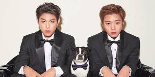 He is the main rapper of the boy group ab6ix and a former member of the project boy group wanna one. Wanna One S Park Ji Hoon Park Woo Jin Pose For Their Coming Of Age Party In 1st Look Allkpop