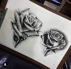 Maybe you would like to learn more about one of these? Pin By Kristina Blesk On Flowers Realistic Rose Tattoo Rose Drawing Tattoo Black Rose Tattoos