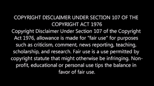 Here are a few thoughts, based. Copyright Disclaimer 2017 Youtube