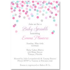 Whether you are opting to celebrate with a literal sprinkle theme or are going with something more timeless, we have rounded up an assortment of stationery styles for boys, girls, as. Confetti Sprinkle Baby Shower Invitation For Girls The Invite Lady