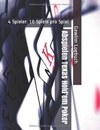 Oder finde mehr online denkspiele zum spielen auf info! Abspielen Texas Hold Em Poker 4 Spieler 10 Spiele Pro Spiel Gewinn Logbuch German Edition Coallier Julien 9798629244530 Amazon Com Books