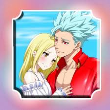 Seven Deadly Sins Inspired -ban & Elaine Die-cut Sticker - Adorable Anime  Couple Decal for Fans- Kawaii Otaku Decor! - Etsy