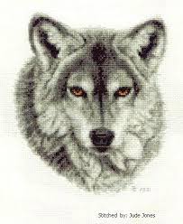 Counted cross stitch patterns of lions,tigers,wolves and other wild animals. Grey Wolf Cross Stitch Pattern By Crosstitch Com Crosstitch Com Cross Stitch Animals Cross Stitch Animal Cross Stitch Patterns