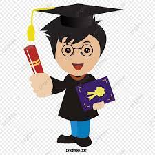 A College Student Wearing A Bachelor S Gown Student Clipart College Student Graduation Png Transparent Clipart Image And Psd File For Free Download Student Clipart Graduation Invitations Template College Students