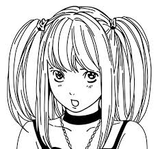 Coloriage à imprimer death note netfixe / cómo dib. Death Note Coloring Pages 55 New Pictures Free Printable
