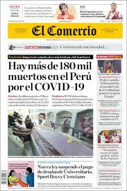 Los periódicos diarios del perú. Diario El Comercio Lima Peru Edicion Impresa