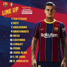 Nou municipal de cornellà de llobregat. Fc Barcelona On Twitter Culers Here S Your Starting For Barcaosasuna