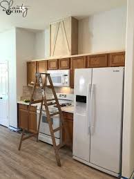 How To Make Cabinets Taller How To Make Kitchen Cabinets Cabinet Making Above Kitchen Cabinets