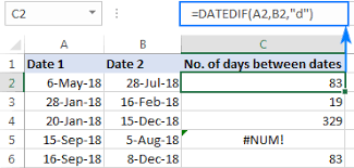 In the date & time wizard dialog window, switch to the difference tab and do the following: Calculate Number Of Days Between Two Dates In Excel
