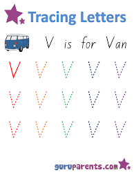 Free Preschool Worksheets Preschool Worksheets Alphabet Writing Practice Letter V