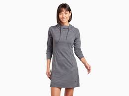 Helix Dress In Women S Dresses And Skirts Kuhl Clothing In 2020 Outdoor Dress Flattering Fashion Dresses