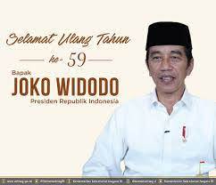 Presiden jokowi mengatakan tak ada. Presiden Jokowi Ulang Tahun Twitter Banjir Ucapan Selamat Hingga Trending Tagar Hbd59jokowi Portal Jember