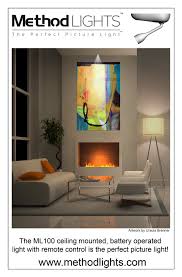 Saper Galleries Is The Source For Method Light The Perfect Picture Light