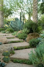 You Ll Be Inspired By These Creative And Inviting Garden Paths Sunset Walkway Landscaping Front Yard Landscaping Desert Garden