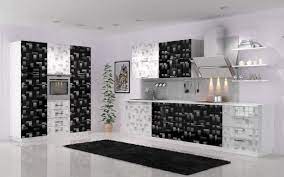 Siyah Beyaz Desenli Mutfak Dolaplari Desenli Mutfak Dolaplari Home Decor Decor Photo Wall