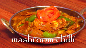 Chilli Mushroom By Sanjeev Kapoor Chilli Mushroom Recipe In Hindi Mushroom Pepper Fry Recipe Chilli Youtube